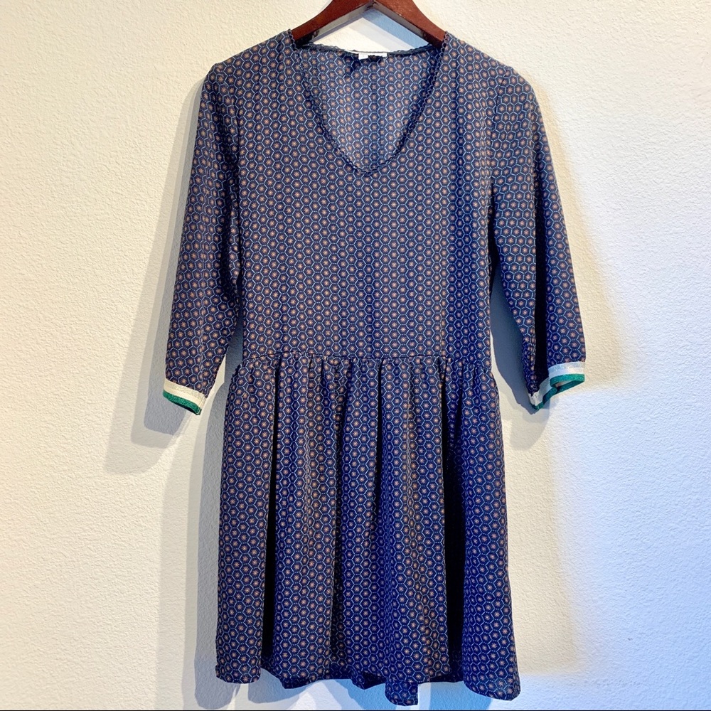 Sweewe Paris | 3/4 Drop Waist Dress Sz S